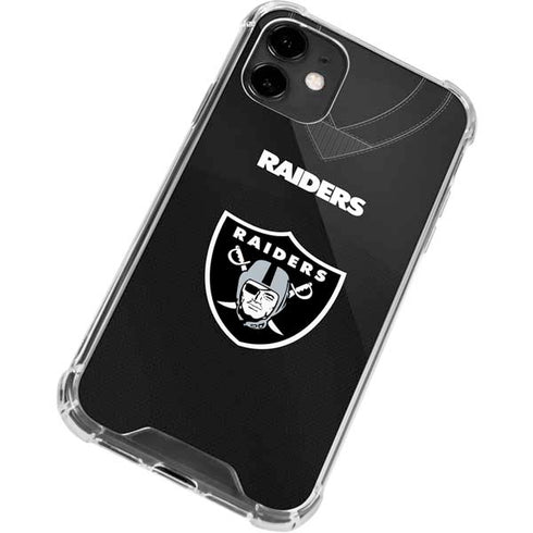 NFL Las Vegas Raiders Team Jersey iPhone 12 Mini Clear Case
