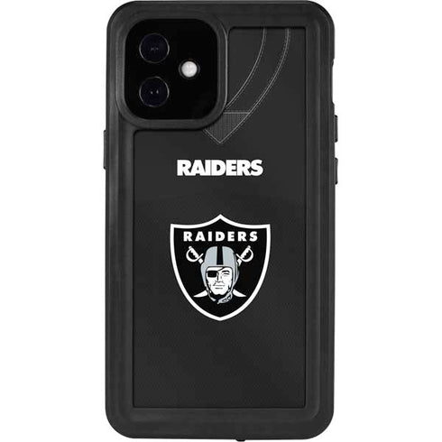 NFL Las Vegas Raiders Team Jersey iPhone 12 Mini Waterproof Case