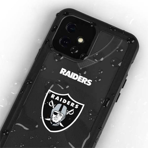 NFL Las Vegas Raiders Team Jersey iPhone 12 Mini Waterproof Case