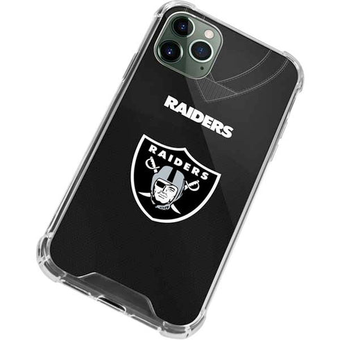 NFL Las Vegas Raiders Team Jersey iPhone 12 Pro Max Clear Case