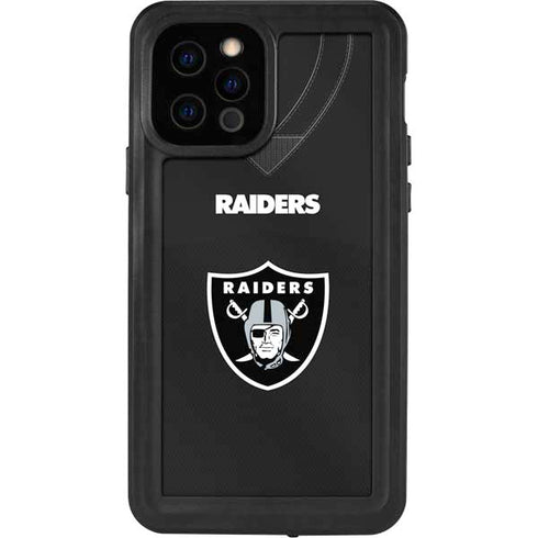 NFL Las Vegas Raiders Team Jersey iPhone 12 Pro Waterproof Case
