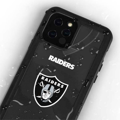 NFL Las Vegas Raiders Team Jersey iPhone 12 Pro Waterproof Case