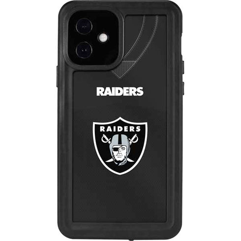 NFL Las Vegas Raiders Team Jersey iPhone 12 Waterproof Case