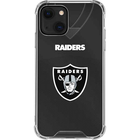 NFL Las Vegas Raiders Team Jersey iPhone 13 Clear Case