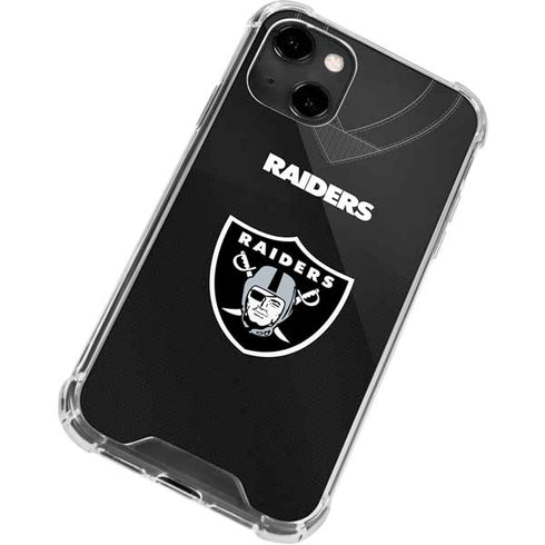 NFL Las Vegas Raiders Team Jersey iPhone 13 Clear Case