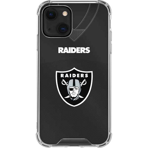 NFL Las Vegas Raiders Team Jersey iPhone 13 Mini Clear Case