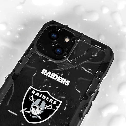 NFL Las Vegas Raiders Team Jersey iPhone 13 Mini Waterproof Case