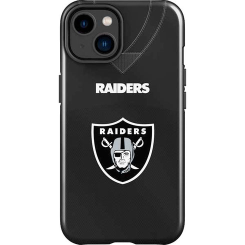 NFL Las Vegas Raiders Team Jersey iPhone 15 Plus Impact Case