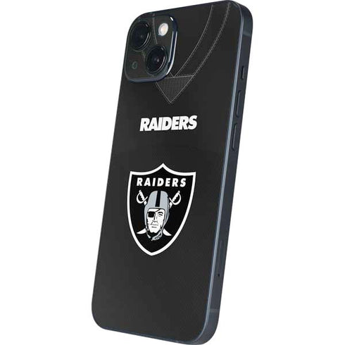 NFL Las Vegas Raiders Team Jersey iPhone 15 Plus Skin