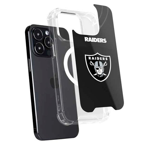 NFL Las Vegas Raiders Team Jersey iPhone 15 Pro Max MagSafe Case