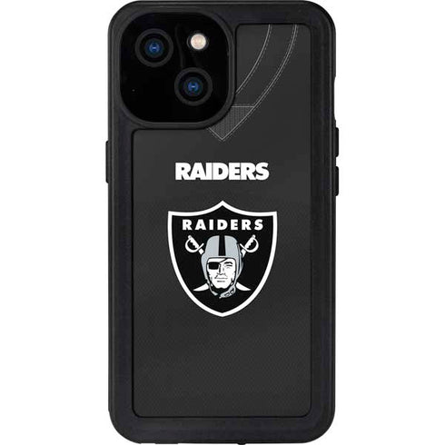NFL Las Vegas Raiders Team Jersey iPhone 15 Waterproof Case
