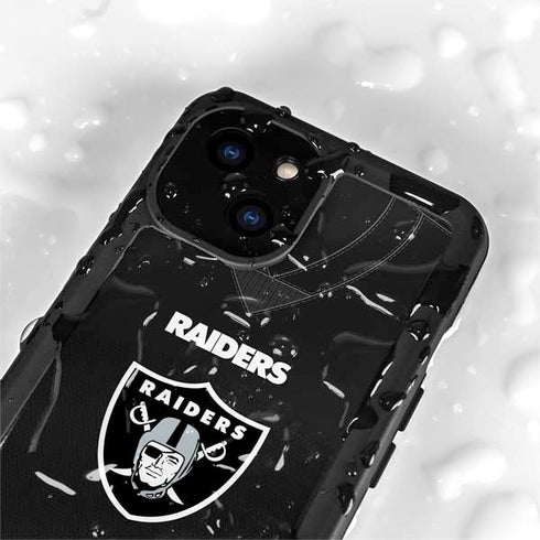 NFL Las Vegas Raiders Team Jersey iPhone 15 Waterproof Case