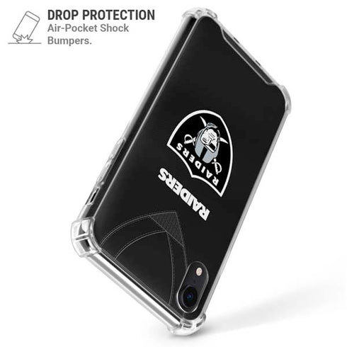 NFL Las Vegas Raiders Team Jersey iPhone XR Clear Case