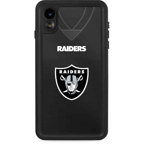NFL Las Vegas Raiders Team Jersey iPhone XR Waterproof Case