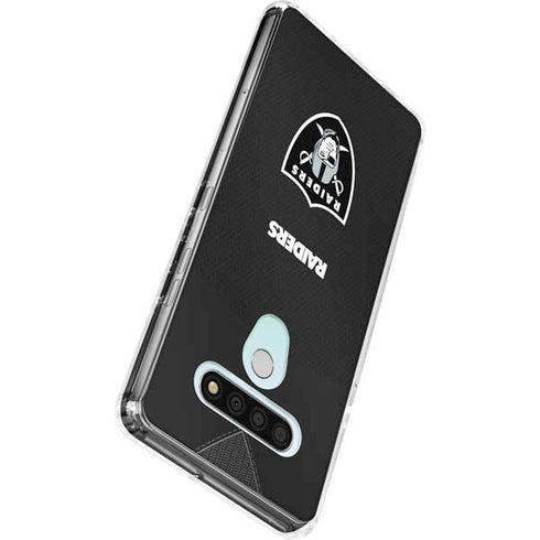 NFL Las Vegas Raiders Team Jersey LG Stylo 6 Clear Case