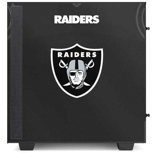 NFL Las Vegas Raiders Team Jersey NZXT H510 Compact ATX Mid-Tower Case Skin