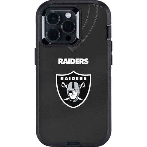NFL Las Vegas Raiders Team Jersey Otterbox Defender iPhone Skin
