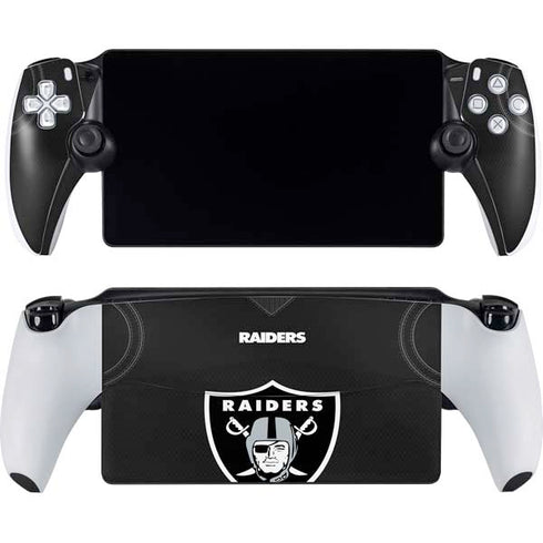 NFL Las Vegas Raiders Team Jersey PlayStation Portal Remote Player Skin