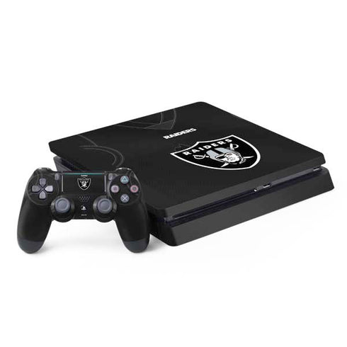 NFL Las Vegas Raiders Team Jersey PS4 Slim Bundle Skin
