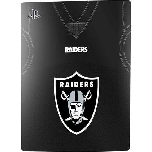 NFL Las Vegas Raiders Team Jersey PS5 Console Skin