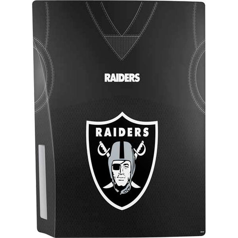 NFL Las Vegas Raiders Team Jersey PS5 Console Skin