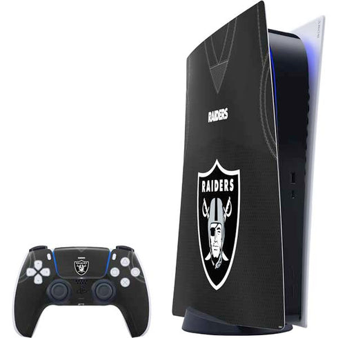 NFL Las Vegas Raiders Team Jersey PS5 Digital Edition Bundle Skin