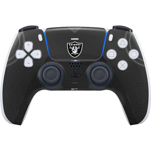 NFL Las Vegas Raiders Team Jersey PS5 Controller Skin