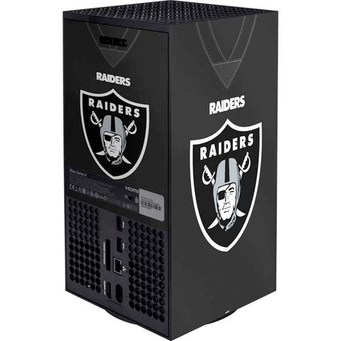 NFL Las Vegas Raiders Team Jersey Xbox Series X Bundle Skin