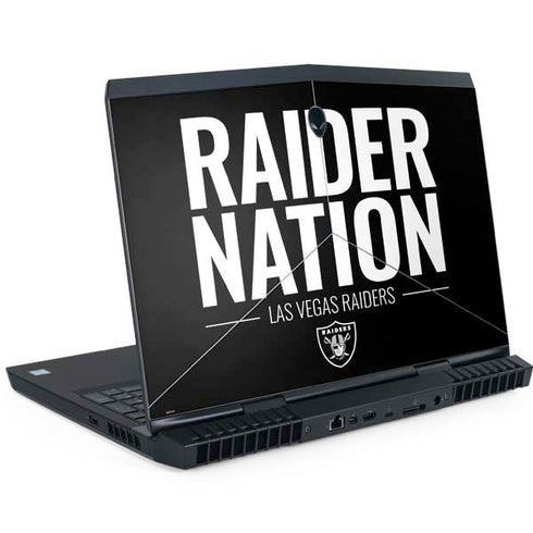 NFL Las Vegas Raiders Team Motto Dell Alienware Skin