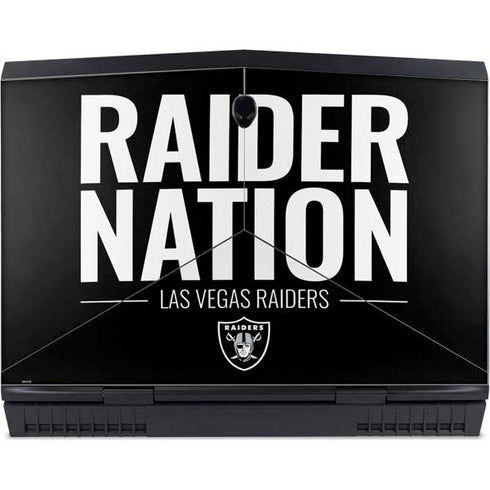 NFL Las Vegas Raiders Team Motto Dell Alienware Skin
