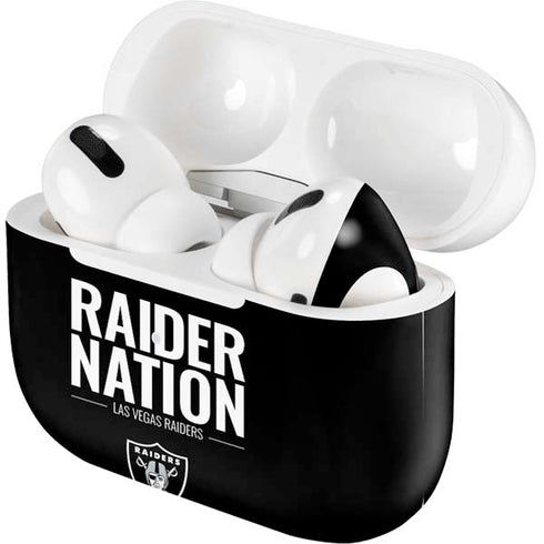 NFL Las Vegas Raiders Team Motto Apple AirPods Pro Skin