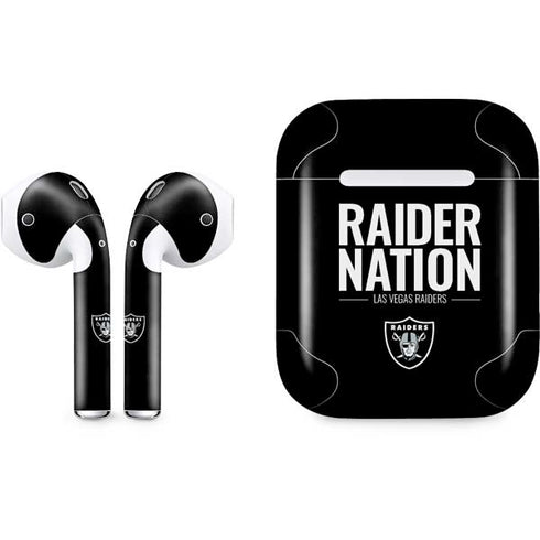 NFL Las Vegas Raiders Team Motto Apple AirPods Skin