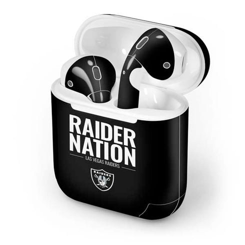 NFL Las Vegas Raiders Team Motto Apple AirPods Skin
