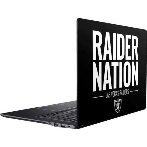 NFL Las Vegas Raiders Team Motto Ativ Book 9 (15.6in 2014) Skin