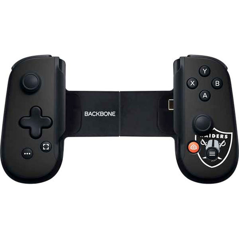 NFL Las Vegas Raiders Team Motto Backbone One for iPhone Game Controller Skin