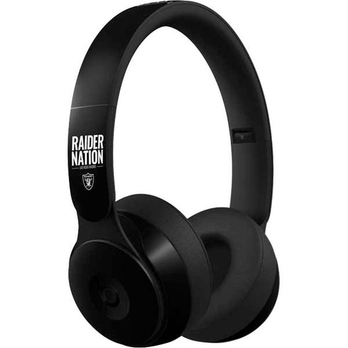 NFL Las Vegas Raiders Team Motto Beats Solo Pro Skin