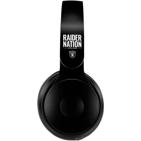 NFL Las Vegas Raiders Team Motto Beats Solo Pro Skin