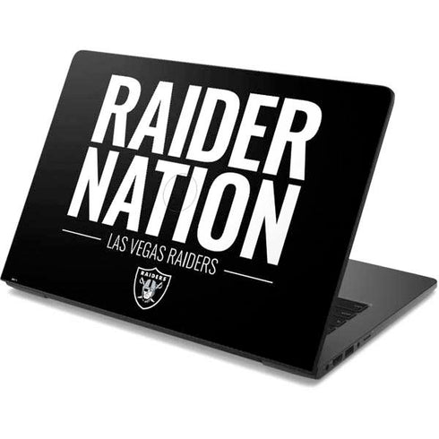 NFL Las Vegas Raiders Team Motto Dell Chromebook Skin