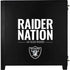 NFL Las Vegas Raiders Team Motto Corsair 4000D Tempered Glass Mid-Tower ATX Case Skin