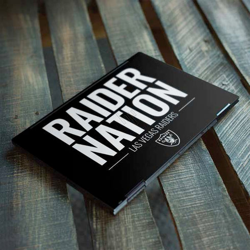 NFL Las Vegas Raiders Team Motto HP Envy Skin