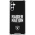 NFL Las Vegas Raiders Team Motto Galaxy A14 5G Clear Case