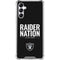NFL Las Vegas Raiders Team Motto Galaxy A15 5G Clear Case