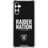 NFL Las Vegas Raiders Team Motto Galaxy A15 5G Clear Case