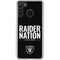 NFL Las Vegas Raiders Team Motto Galaxy A21 Clear Case