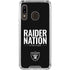 NFL Las Vegas Raiders Team Motto Galaxy A30 Clear Case