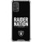 NFL Las Vegas Raiders Team Motto Galaxy A32 5G Clear Case