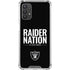 NFL Las Vegas Raiders Team Motto Galaxy A32 5G Clear Case
