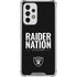 NFL Las Vegas Raiders Team Motto Galaxy A33 5G Clear Case