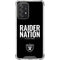 NFL Las Vegas Raiders Team Motto Galaxy A52 5G Clear Case