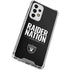 NFL Las Vegas Raiders Team Motto Galaxy A53 5G Clear Case